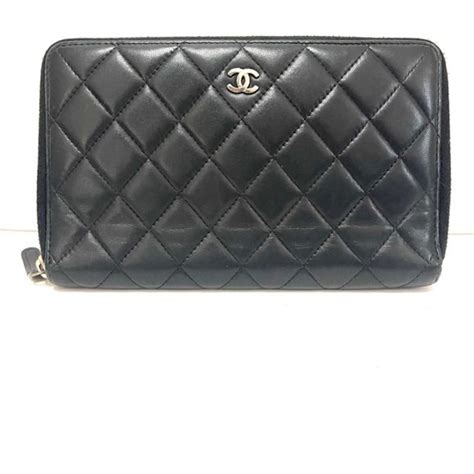 chanel gusset zip wallet price|CHANEL Lambskin Quilted Large Gusset Zip Around Wallet.